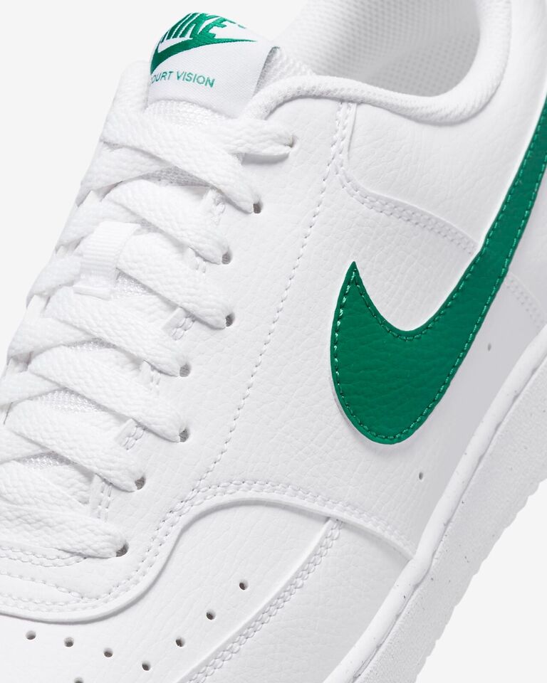 Nike Court Vision Low Next Nature Sneakers White/Malachite DH2987-111 2