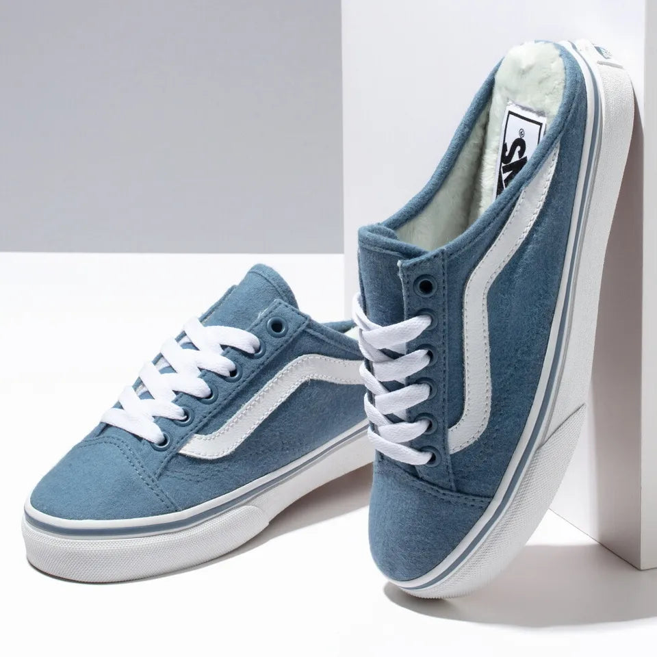 Vans Sherpa Style 36 Mule Skate Shoes Sneakers Blue Fusion 4