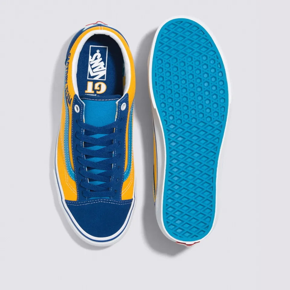 Vans x Our Legends Style 36 Skate Shoes Sneakers Blue/Yellow VN0A54F6BYL 5