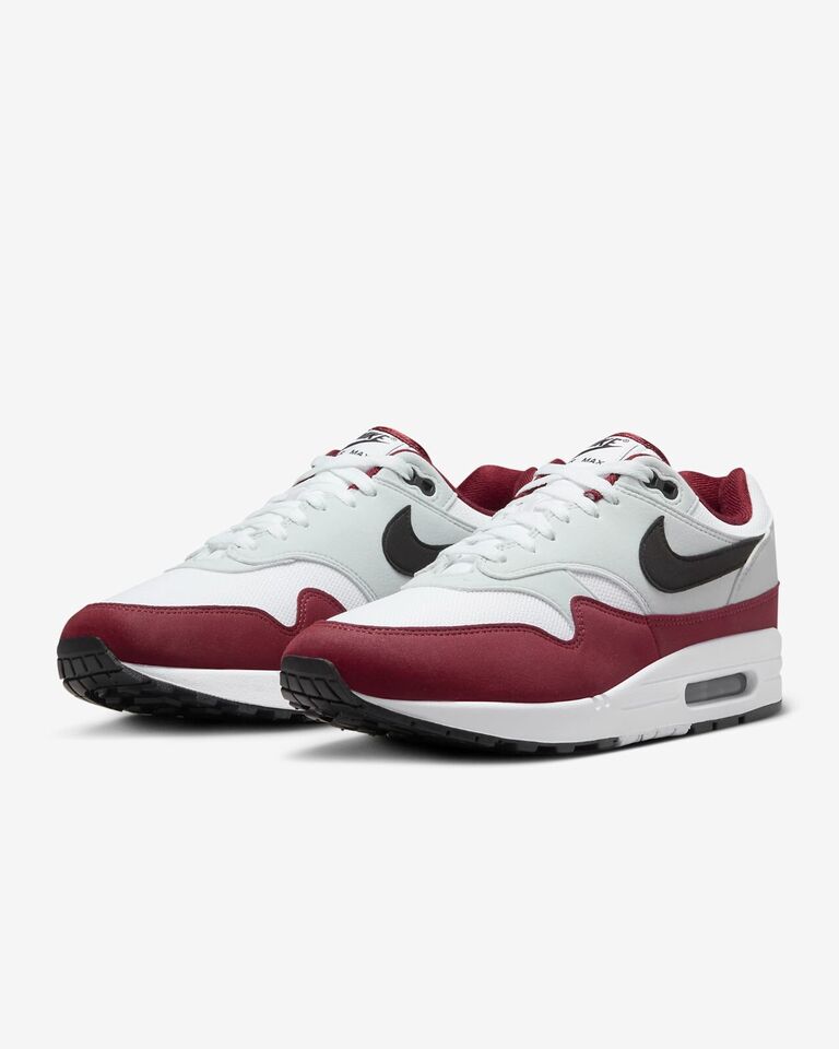 Nike Air Max 1 Sneakers White/Dark Team Red FD9082-106 05