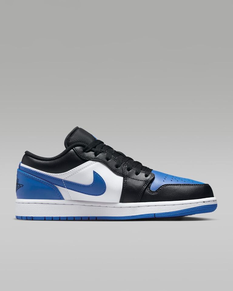 Nike Air Jordan 1 Low Sneakers White/Black/Royal Blue 553558-140 US 7-12 04