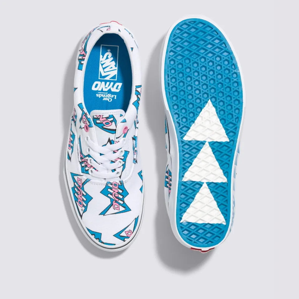 Vans x Our Legends Era Skate Shoes Sneakers Dyno/White/Blue VN0005UEZ5D 3