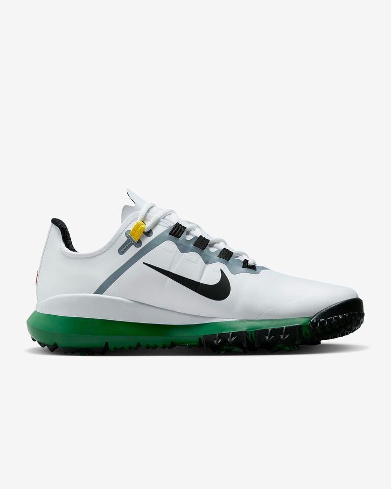 Nike Tiger Woods '13 Wide Golf Sneakers White/Pine Green DR5753-100 08