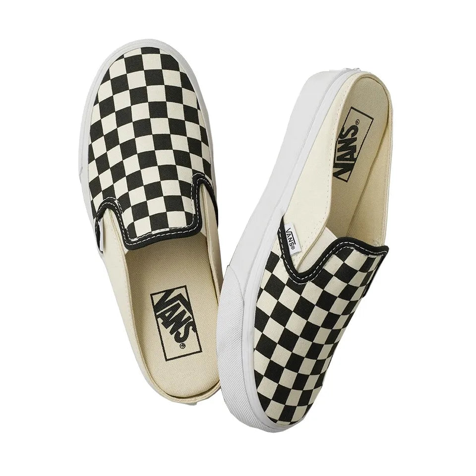 Vans Classic Checkerboard Slip-On Mule Skate Sneakers Shoes VN0004KTEO 4