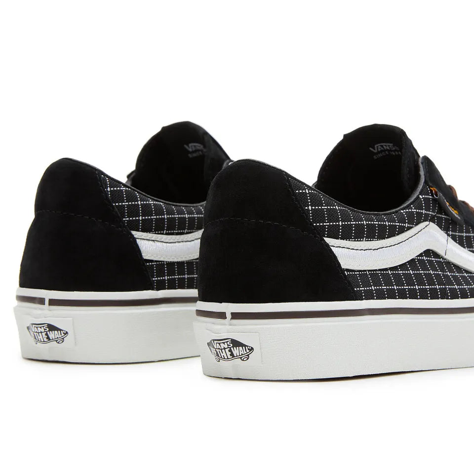 Vans Cordura SK8-Low Skate Sneakers Shoes Black VN0009QRBLA