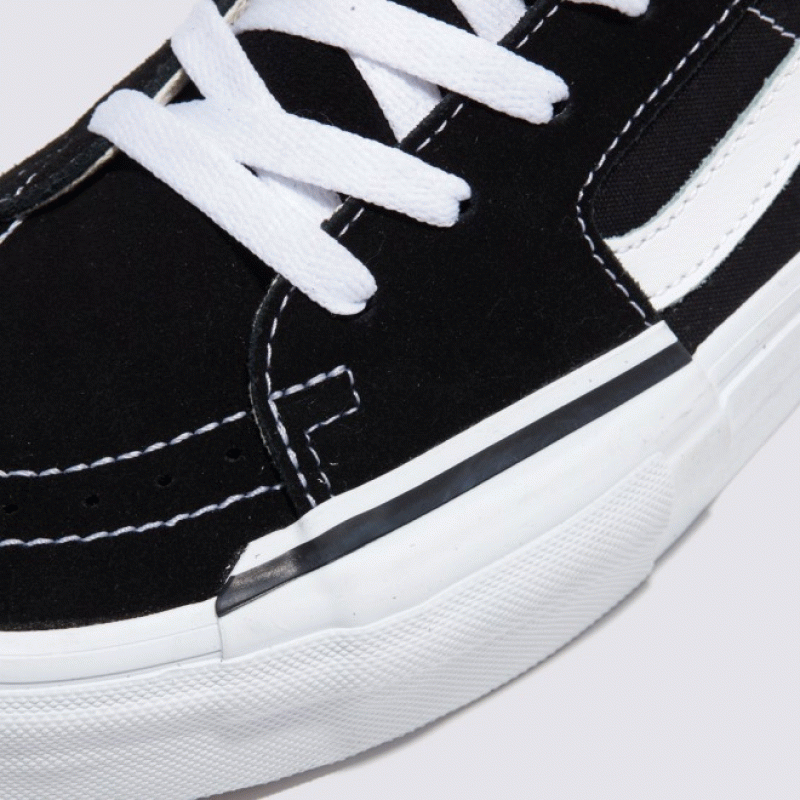 Vans Reconstruct SK8-Low Rearrange Skate Sneakers Black VN000CRNBA2 US 4-13 4