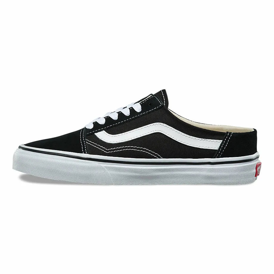 Vans Old Skool Mule Black Skate Sneakers Shoes Slip-On VN0A3MUS6BT