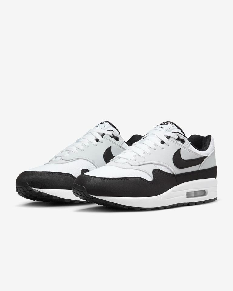 Nike Air Max 1 Sneakers White/Pure Platinum/Black FD9082-107 US 7-12 06