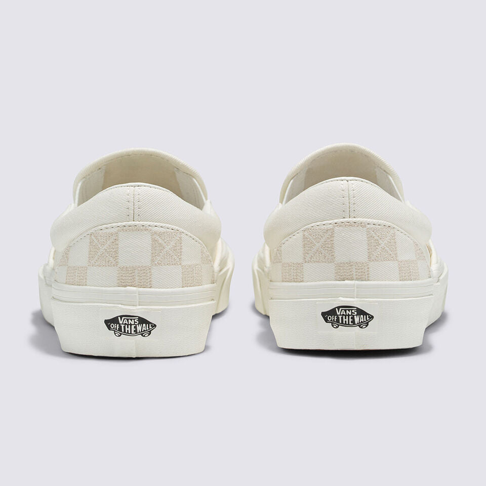 Vans Stitch Checkerboard Slip-on Skate Sneakers Marshmallow VN000BVZCDA 4