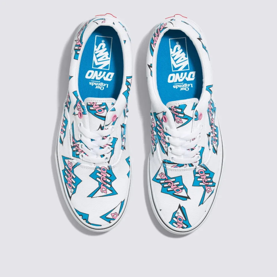 Vans x Our Legends Era Skate Shoes Sneakers Dyno/White/Blue VN0005UEZ5D 5