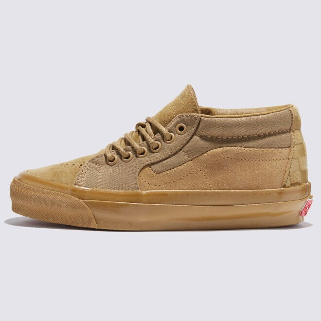 Vans SK8-Mid Reissue 83 MG LX Skate Sneakers Shoes Antelope VN000E7J5QJ