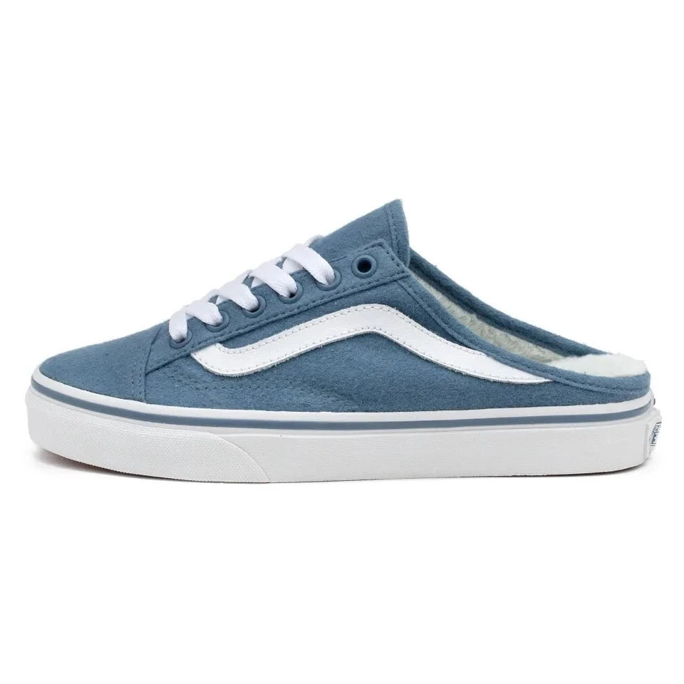 Vans Sherpa Style 36 Mule Skate Shoes Sneakers Blue Fusion