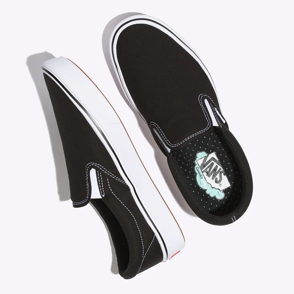 Vans ComfyCush Slip-On Skate Sneakers Original Shoes Black VN0A3WMDVNE 3