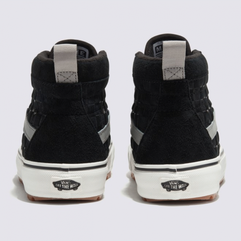 Vans Tonal Check SK8-Hi MTE-1 Skate Sneakers Shoes Black VN0A5HZYBM8 US 4-13 4