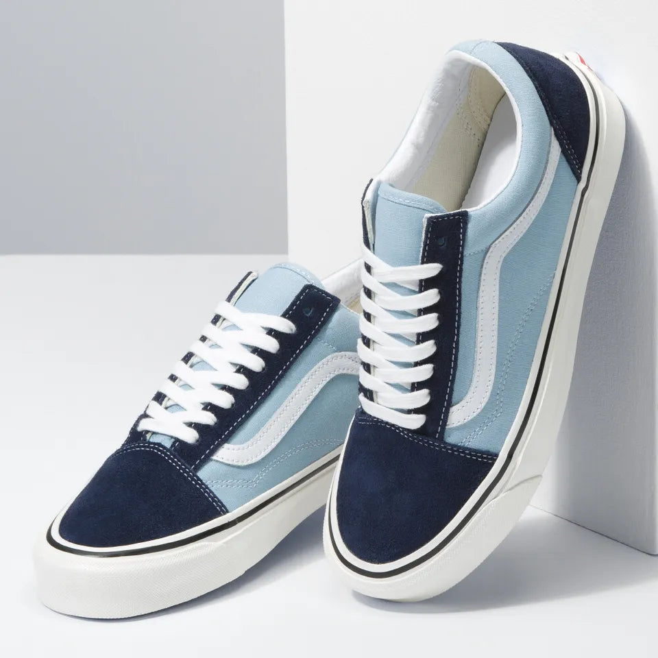 VANS Anaheim Old Skool 36 DX Skate Shoes Sneakers Navy/Blue VN0A54F341L 4