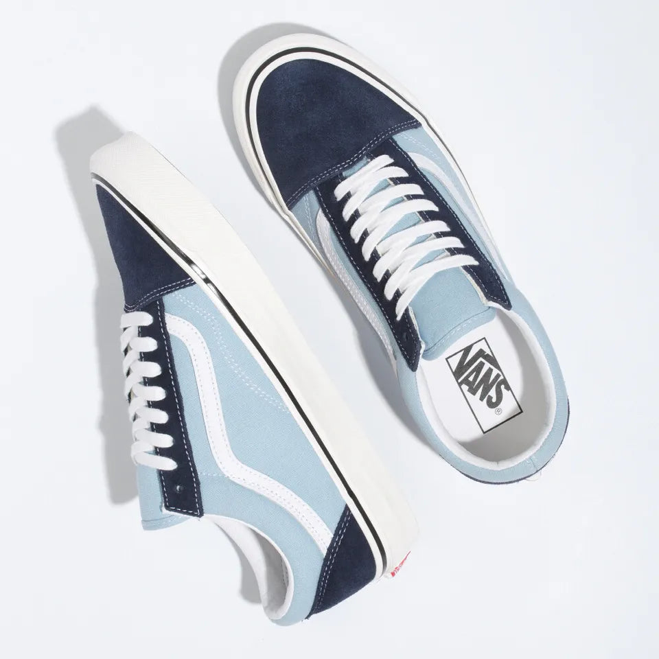 VANS Anaheim Old Skool 36 DX Skate Shoes Sneakers Navy/Blue VN0A54F341L 3