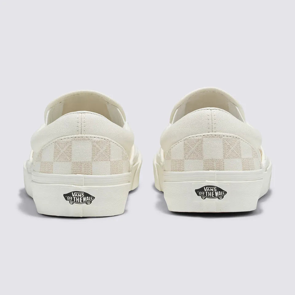 Vans Stitch Checkerboard Slip-on Skate Sneakers Marshmallow VN000BVZCDA 4