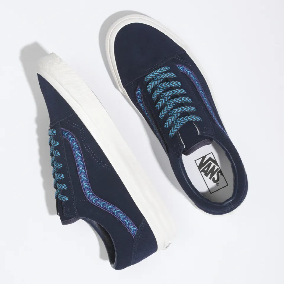 Vans Anaheim Camp Bracelet Old Skool 36 DX Skate Shoes Navy VN0A54F3B66 2