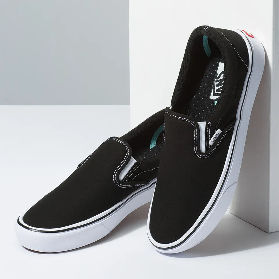 Vans ComfyCush Slip-On Skate Sneakers Original Shoes Black VN0A3WMDVNE 2