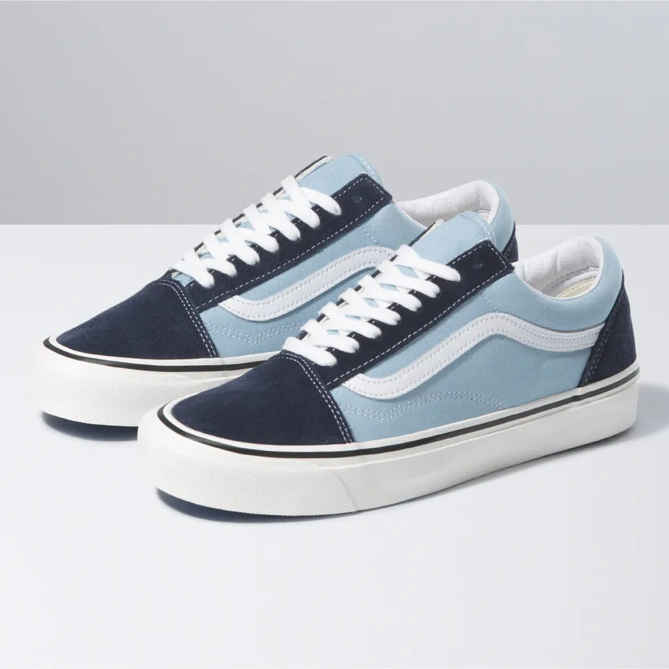 VANS Anaheim Old Skool 36 DX Skate Shoes Sneakers Navy/Blue VN0A54F341L 2