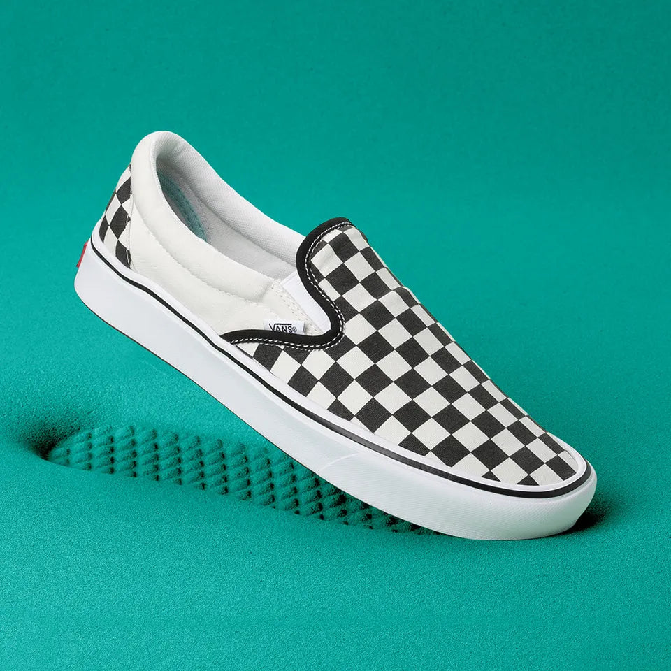 Vans Comfycush Checker board Slip-On Original Shoes VN0A3WMDVO4 1