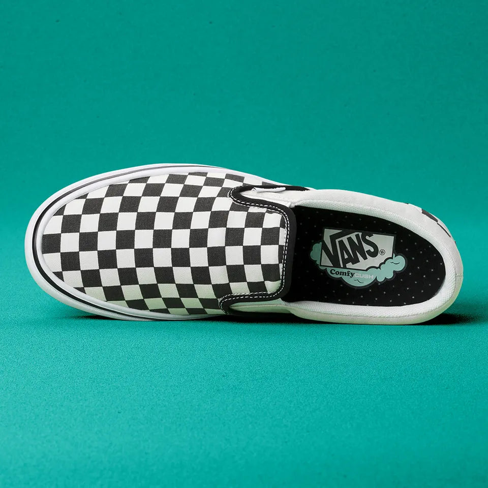 Vans Comfycush Checker board Slip-On Original Shoes VN0A3WMDVO4 4