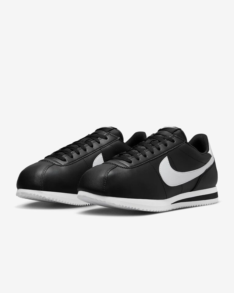 Nike Cortez Sneakers Black/White DM4044-001 US 7-12 05