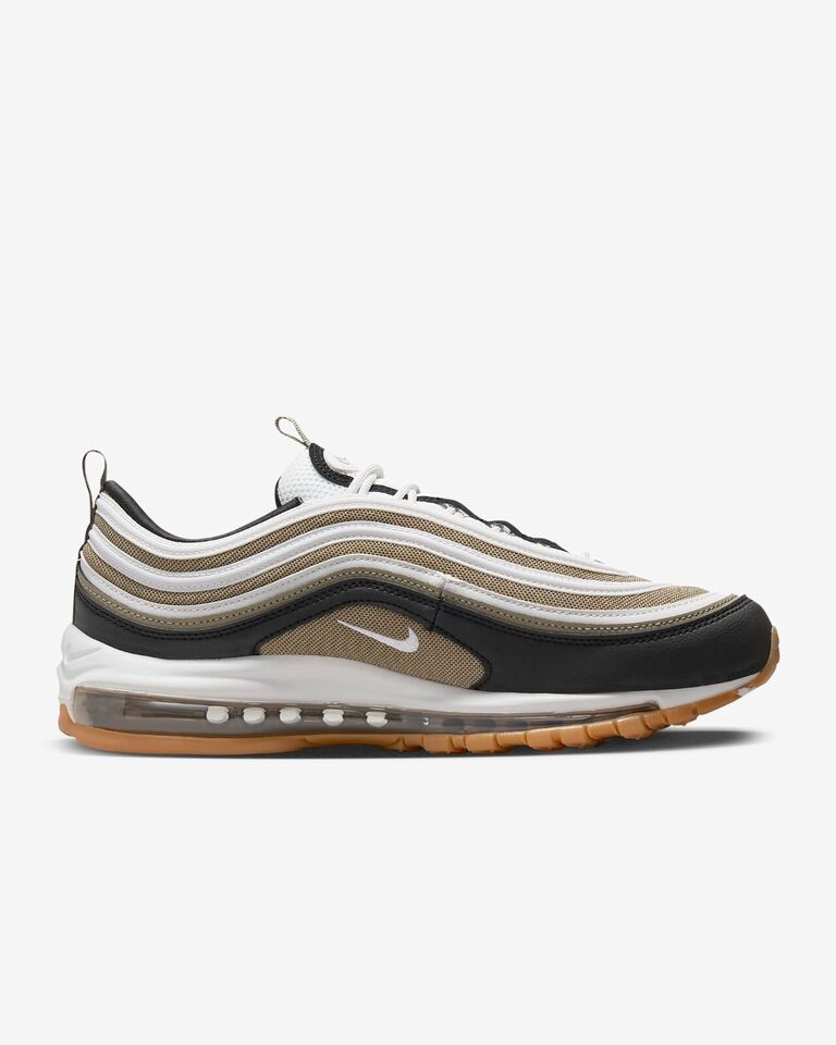 Nike Air Max 97 Shoes Men's Sneakers Neutral Olive/Black/Gum 921826-203 7