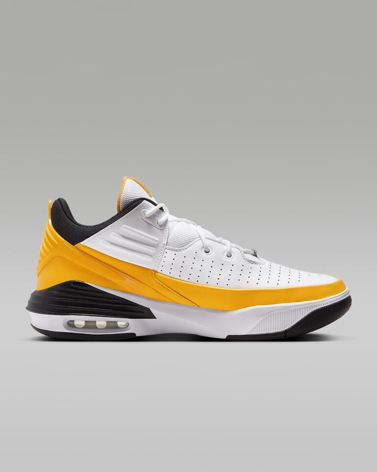 Nike Jordan Max Aura 5 Shoe Sneakers Yellow Ocher/White/Black DZ4353-701 6