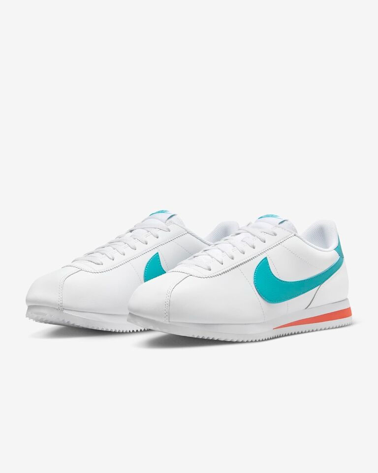 Nike Cortez Sneakers White/Cosmic Clay/Metallic Silver DM4044-103 US 7-12 05