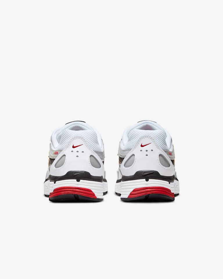 Nike P-6000 Shoes Sneakers White/Metallic Platinum/Red CD6404-102 8