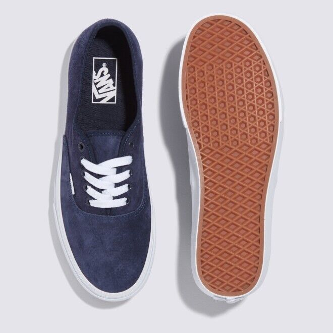 Vans Pig Suede Authentic Skate Sneakers Shoes Navy VN000BW5BX9 5