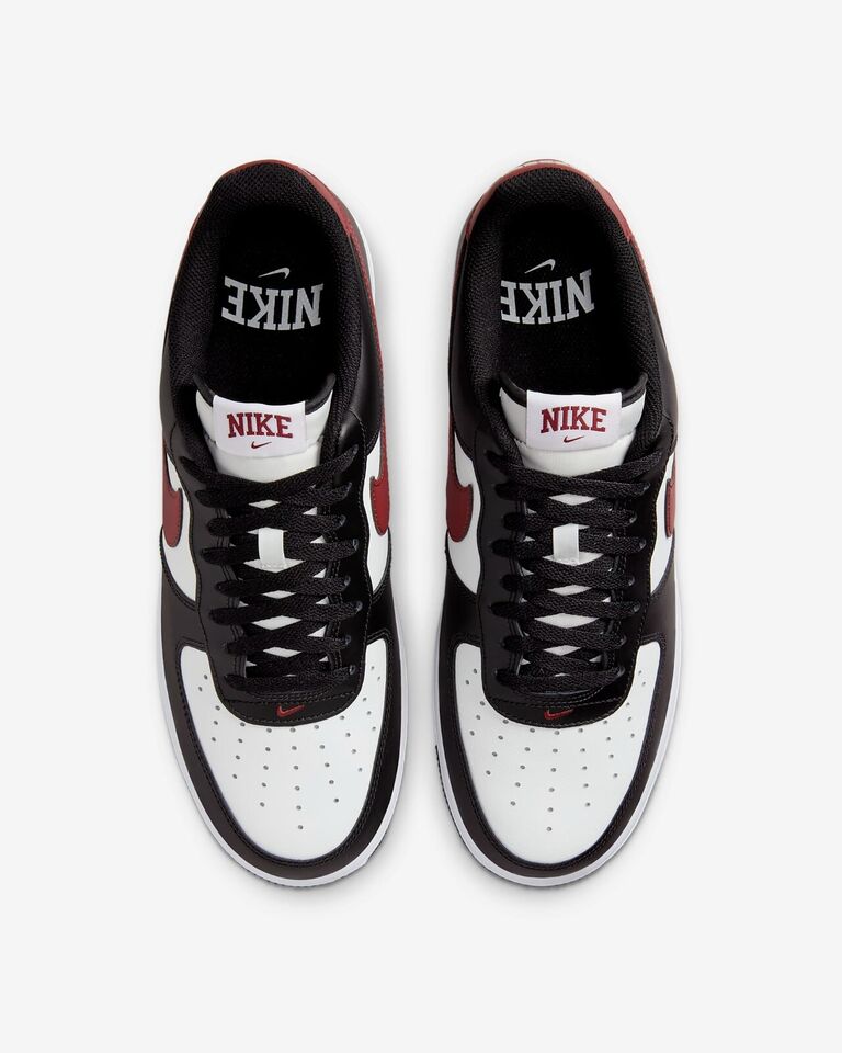 Nike Air Force 1 '07 Sneakers Black/Summit White/Red FZ4615-001 06