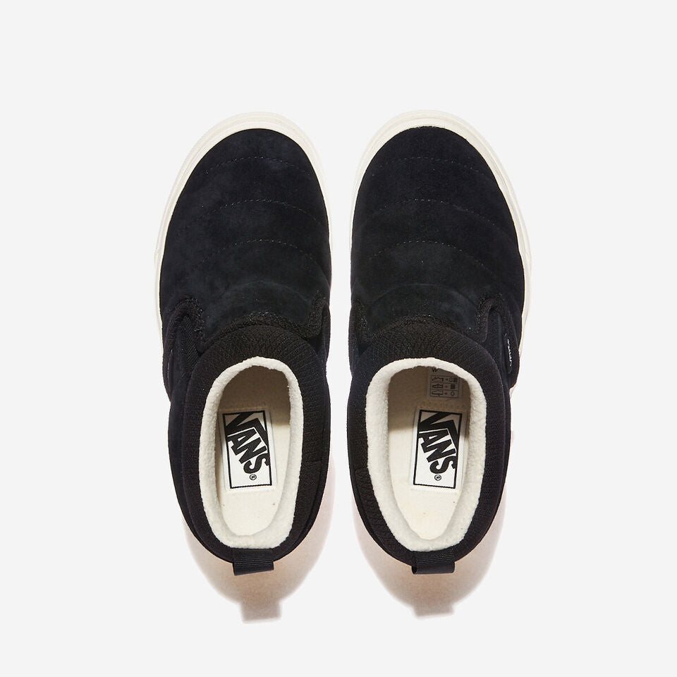 Vans Cozy Knit Slip-on Mid Skate Sneakers Shoes Black VN0009QUBM8 4