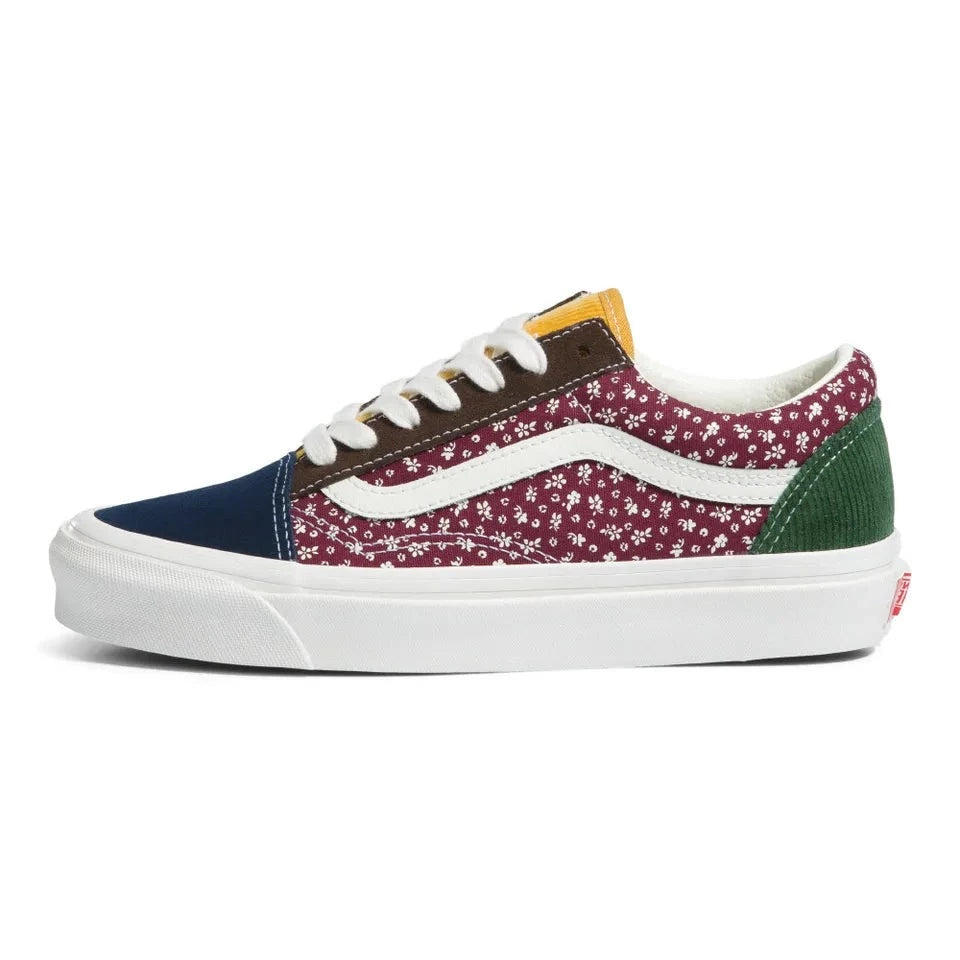 Vans Anaheim OG Floral Old Skool 44 DX Skate Shoes Sneakers VN0A4BVQ448