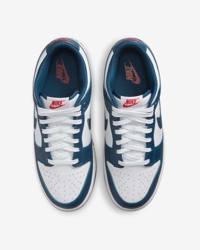 Nike Dunk Low Retro Sneakers Shoes Valerian Blue/White/Red DD1391-400 5