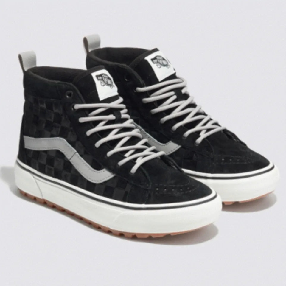 Vans Tonal Check SK8-Hi MTE-1 Skate Sneakers Shoes Black VN0A5HZYBM8 2