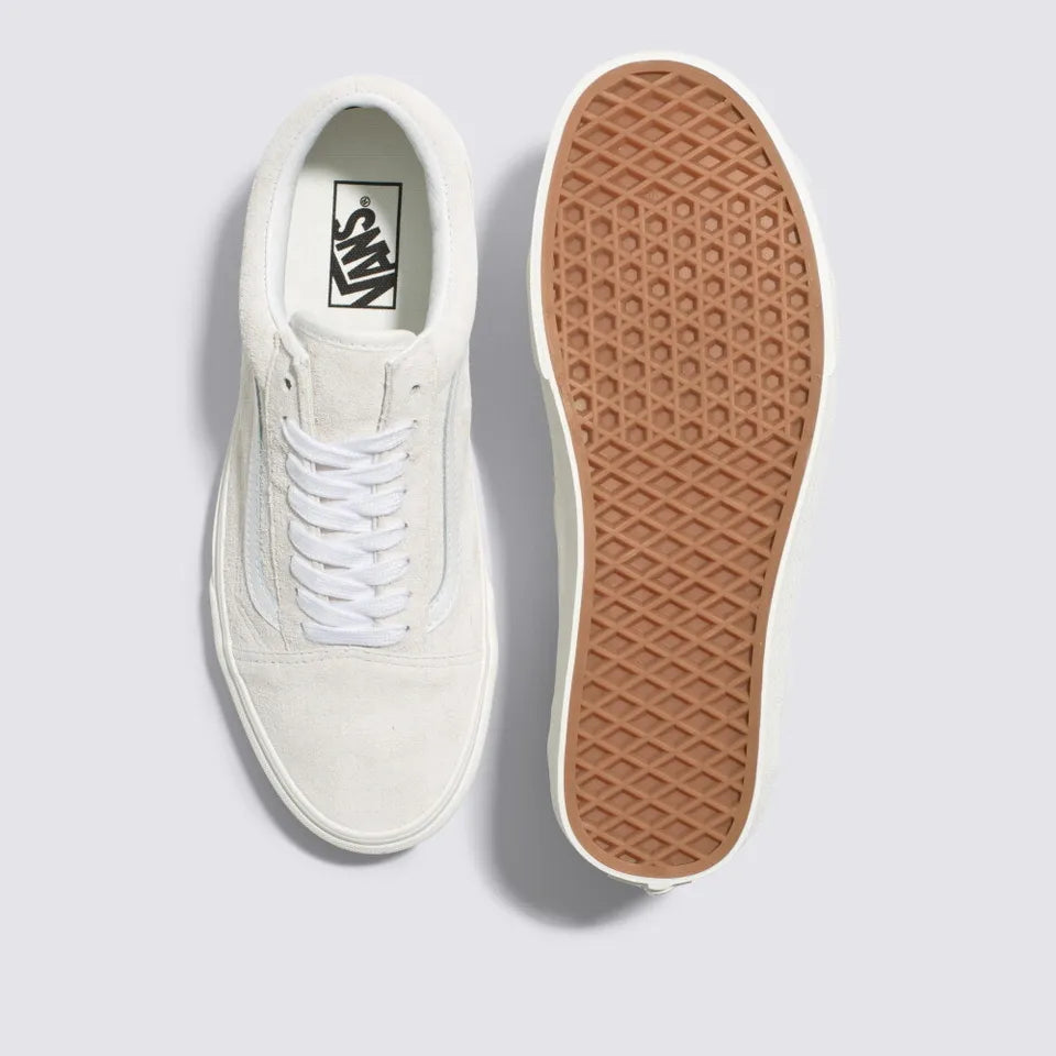 Vans Pig Suede Old Skool Skate Sneakers Shoes Blanc De Blanc VN0005UFJVY 2