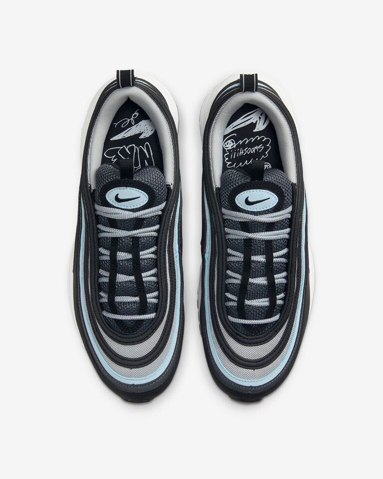 Nike Air Max 97 Shoes Sneakers Black/Iron Gray/Summit White 921826-019 5