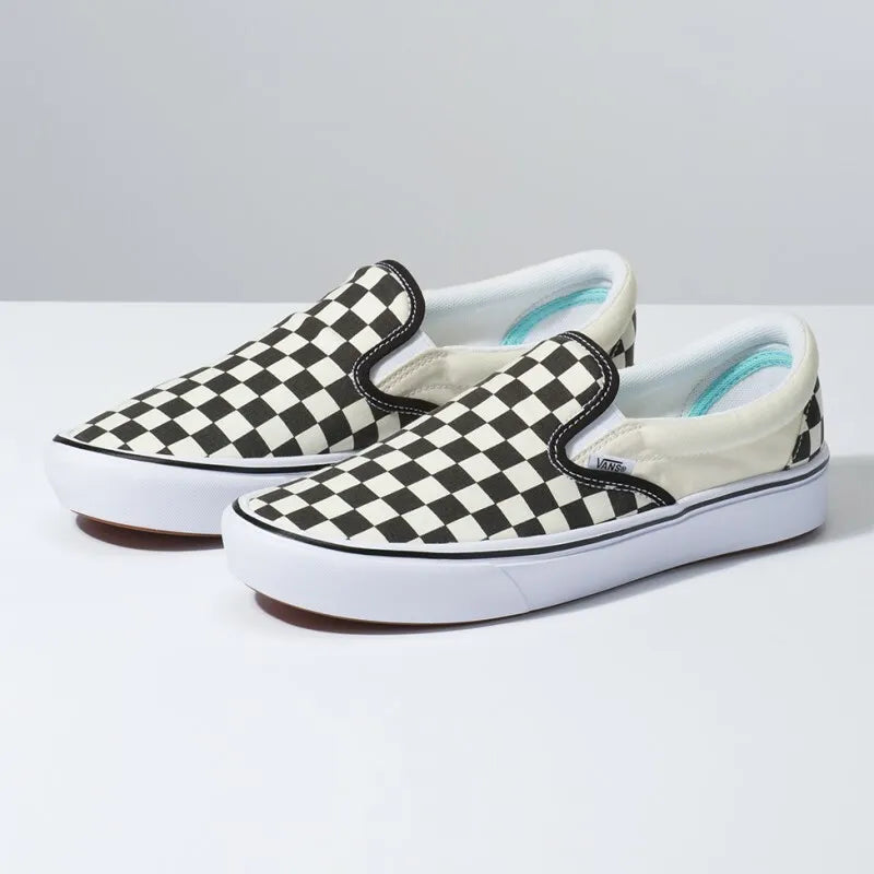 Vans Comfycush Checker board Slip-On Original Shoes VN0A3WMDVO4 8