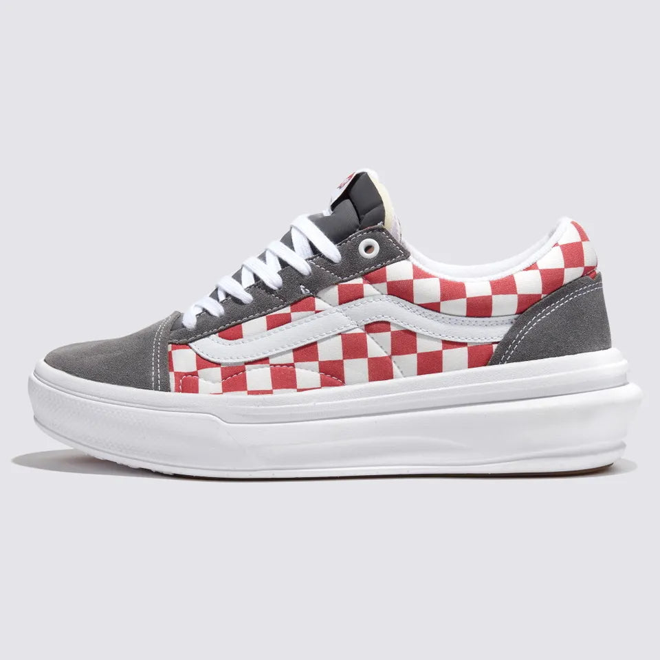 Vans ComfyCush Checkerboard Old Skool Overt CC Skate Shoes VN000BWALN4