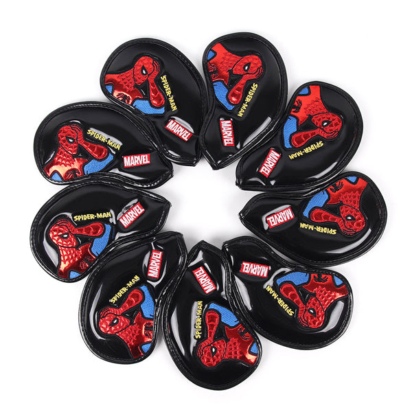 Volvik Marvel Spider Man Golf Headcover 9 PCS for Irons