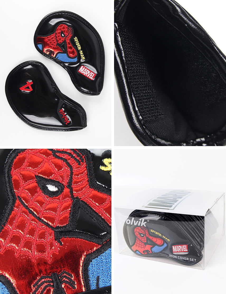 Volvik Marvel Spider Man Golf Headcover 9 PCS for Irons 2